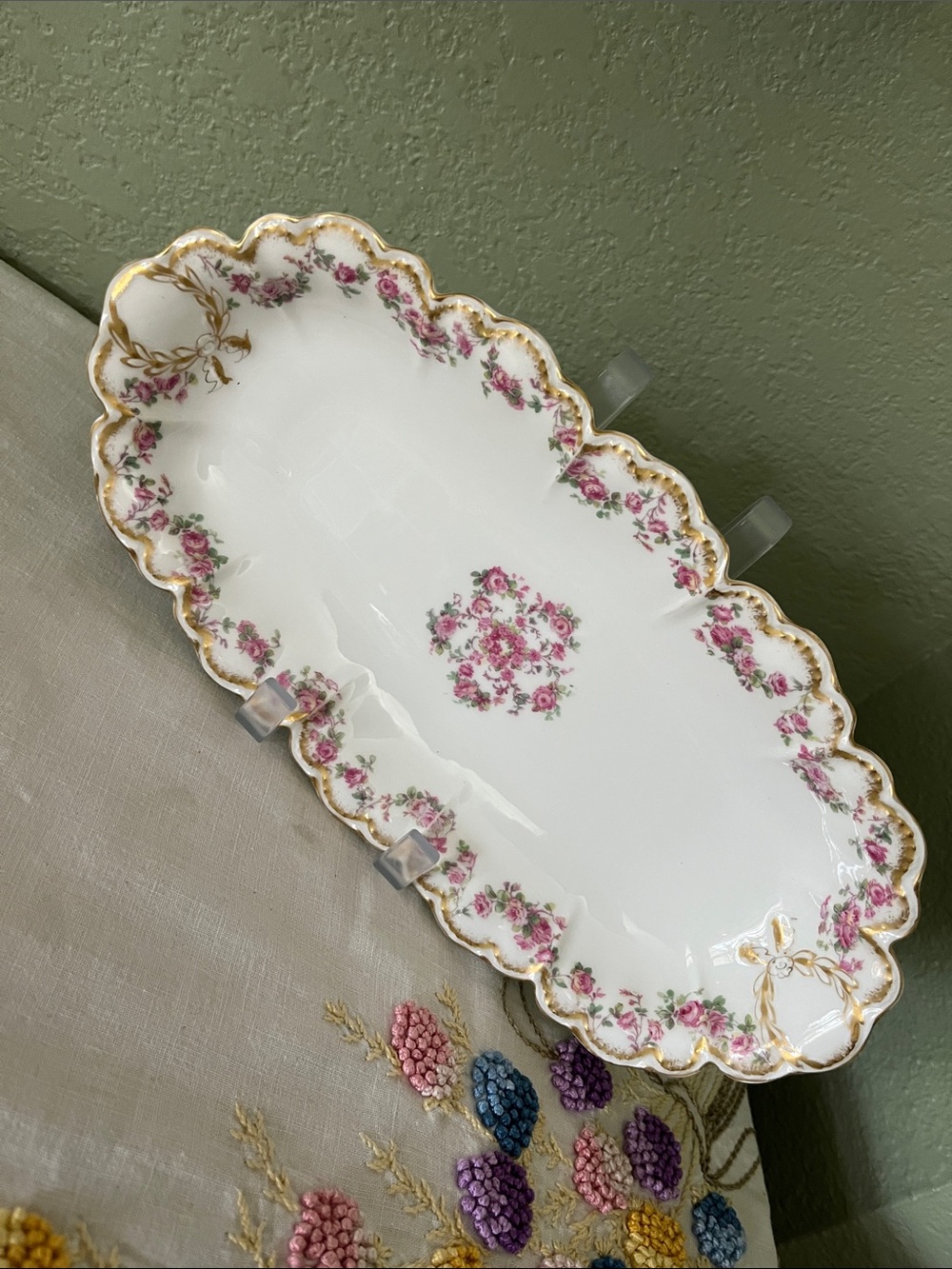 Antique Haviland Limoges Schleiger 39C Platter